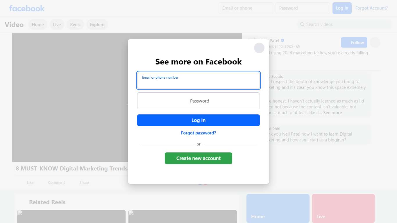 If you're still using 2024 marketing tactics, you're already falling behind. Search is fragmenting across Instagram, YouTube, TikTok, ChatGPT, and even browsers. AI is reshaping discovery, targeting, and the entire customer journey. And in this video, I breaks down the 8 digital marketing trends that will define 2026—so you can stop reacting and start leading. Whether you're a marketer, CEO, founder, or content creator, these shifts will determine who gets visibility… and who disappears. Neil Pa